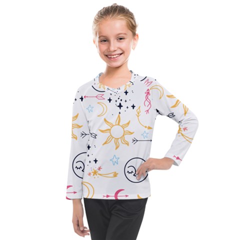 Pattern Mystic Kids  Long Mesh Tee by alllovelyideas