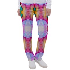 Colorful Abstract Painting E Women s Casual Pants by gloriasanchez
