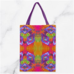 Glitch Futuristic Punk  Classic Tote Bag by gloriasanchez