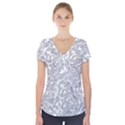 Neon Geometric Pattern Design 2 Short Sleeve Front Detail Top View1