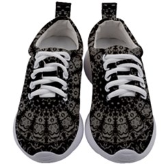 Gothic Mandala Kids Athletic Shoes by MRNStudios