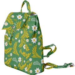 Folk Flowers Art Pattern Floral Abstract Surface Design  Seamless Pattern Buckle Everyday Backpack by Eskimos