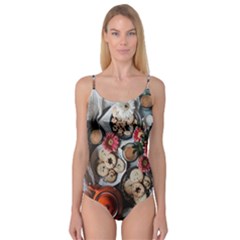 Cookies & Tea Tray  Camisole Leotard  by Incredible