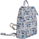 Ethnic Geometric Abstract Textured Art Buckle Everyday Backpack View2