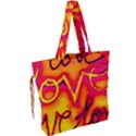  Graffiti Love Drawstring Tote Bag View2