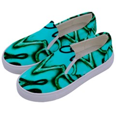  Graffiti Love Kids  Canvas Slip Ons by essentialimage365