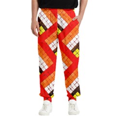 Pop Art Mosaic Men s Elastic Waist Pants by essentialimage365