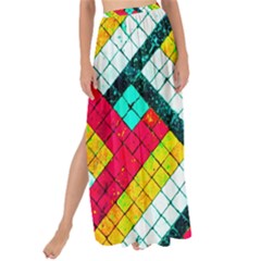 Pop Art Mosaic Maxi Chiffon Tie-up Sarong by essentialimage365