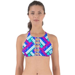 Pop Art Mosaic Perfectly Cut Out Bikini Top by essentialimage365