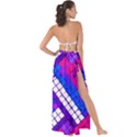 Pop Art Mosaic Maxi Chiffon Tie-Up Sarong View2