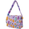Back To School And Schools Out Kids Pattern Courier Bag View2