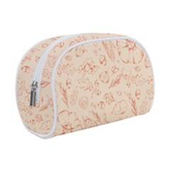 Thanksgiving Flowers And Gifts Pattern Make Up Case (small) by DinzDas