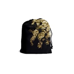 Bud Gilt  Drawstring Pouch (small) by MRNStudios