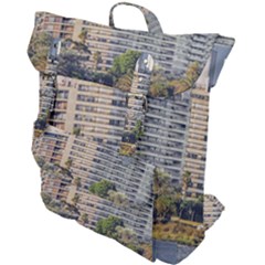 Urban Coastal Scene, Montevideo Uruguay Buckle Up Backpack by dflcprintsclothing