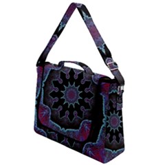Framed Mandala Box Up Messenger Bag by MRNStudios