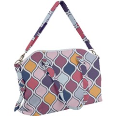 Ethnic Print Multicolor Canvas Crossbody Bag by designsbymallika