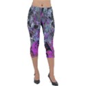 Lo-fi Hyperactivity Lightweight Velour Capri Leggings  View1
