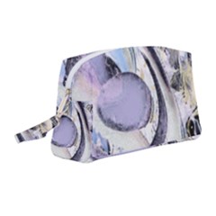Landslide Baby Blue Wristlet Pouch Bag (medium) by MRNStudios