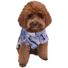 Landslide Baby Blue Dog T-shirt by MRNStudios