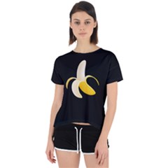 Banana Open Back Sport Tee by snackkingdom
