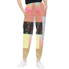 Tribal Mosaic Print Tapered Pants by designsbymallika