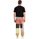 Tribal Mosaic Print Men s Elastic Waist Pants View2