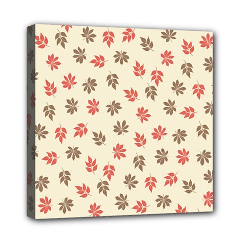 Ashleaf Maple Mini Canvas 8  X 8  (stretched) by tmsartbazaar