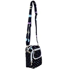 Orbitals Shoulder Strap Belt Bag by sonyawrites