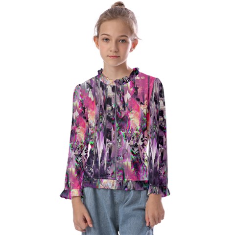 Combat Drops Kids  Frill Detail Tee by MRNStudios