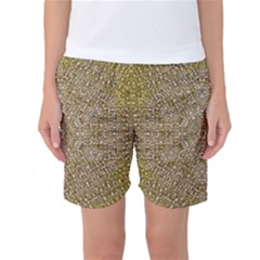 Pearls With A Beautiful Luster And A Star Of Pearls Women s Basketball Shorts by pepitasart