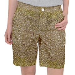 Pearls With A Beautiful Luster And A Star Of Pearls Pocket Shorts by pepitasart