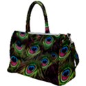 Peacock-feathers-plumage-pattern Duffel Travel Bag View1