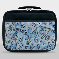 Science-education-doodle-background Lunch Bag by Sapixe