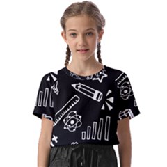 Knowledge-drawing-education-science Kids  Basic Tee by Sapixe