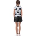 Cute Cameras Doodles Hand Drawn Kids  Raglan Cap Sleeve Tee View2