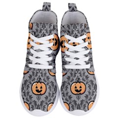 Pumpkin Pattern Women s Lightweight High Top Sneakers by NerdySparkleGoth