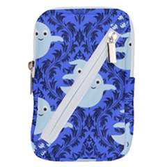Ghost Pattern Belt Pouch Bag (large) by NerdySparkleGoth