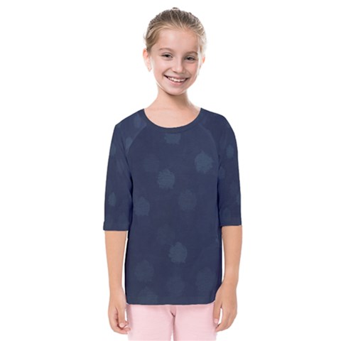 Blueberries Kids  Quarter Sleeve Raglan Tee by kiernankallan