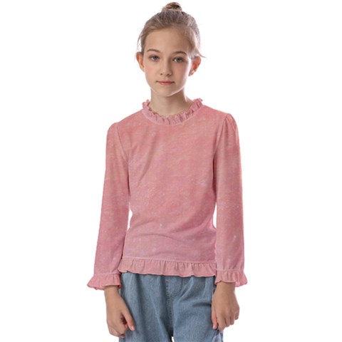 Peaches And Cream Kids  Frill Detail Tee by kiernankallan