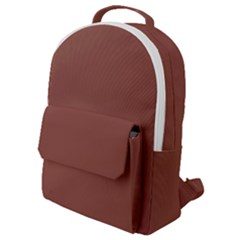 Burnt Sienna Flap Pocket Backpack (small) by kiernankallan