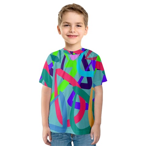 Colors Kids  Sport Mesh Tee by kiernankallan