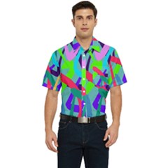 Colors Men s Short Sleeve Pocket Shirt  by kiernankallan