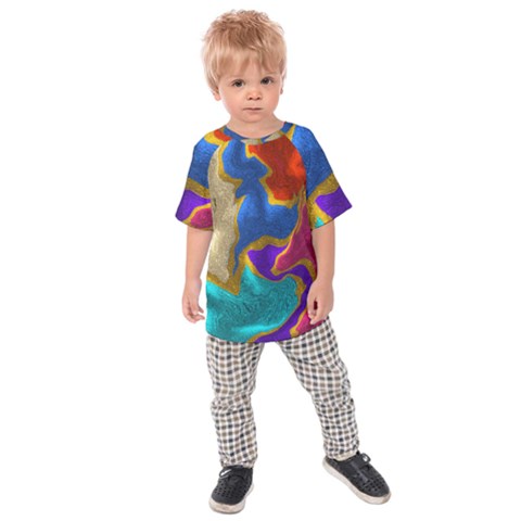 Shimmer Kids  Raglan Tee by kiernankallan