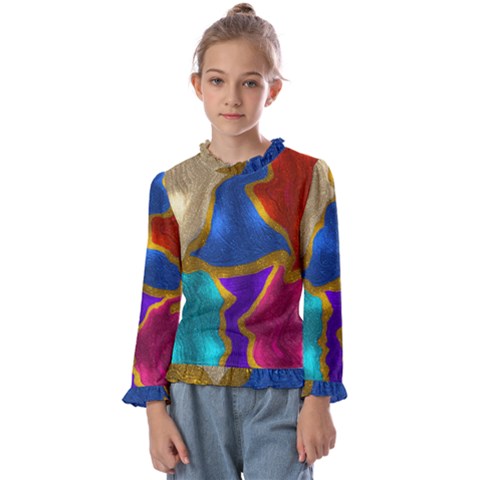 Shimmer 2 Kids  Frill Detail Tee by kiernankallan