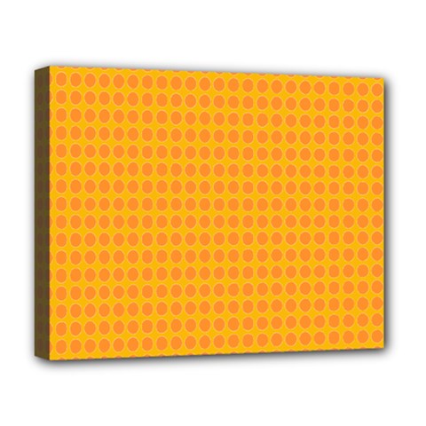 Candy Buttons Deluxe Canvas 20  X 16  (stretched) by kiernankallan
