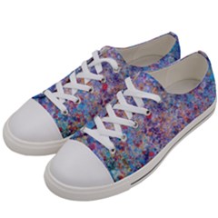 Speckled Men s Low Top Canvas Sneakers by kiernankallan
