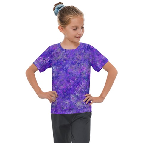 Speckled Kids  Mesh Piece Tee by kiernankallan