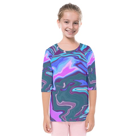 Sea Change Kids  Quarter Sleeve Raglan Tee by kiernankallan