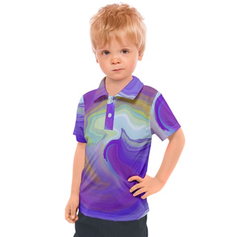 Good Vibrations Kids  Polo Tee by kiernankallan