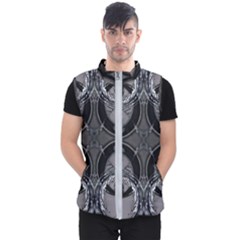 Lunar Phases Men s Puffer Vest by MRNStudios